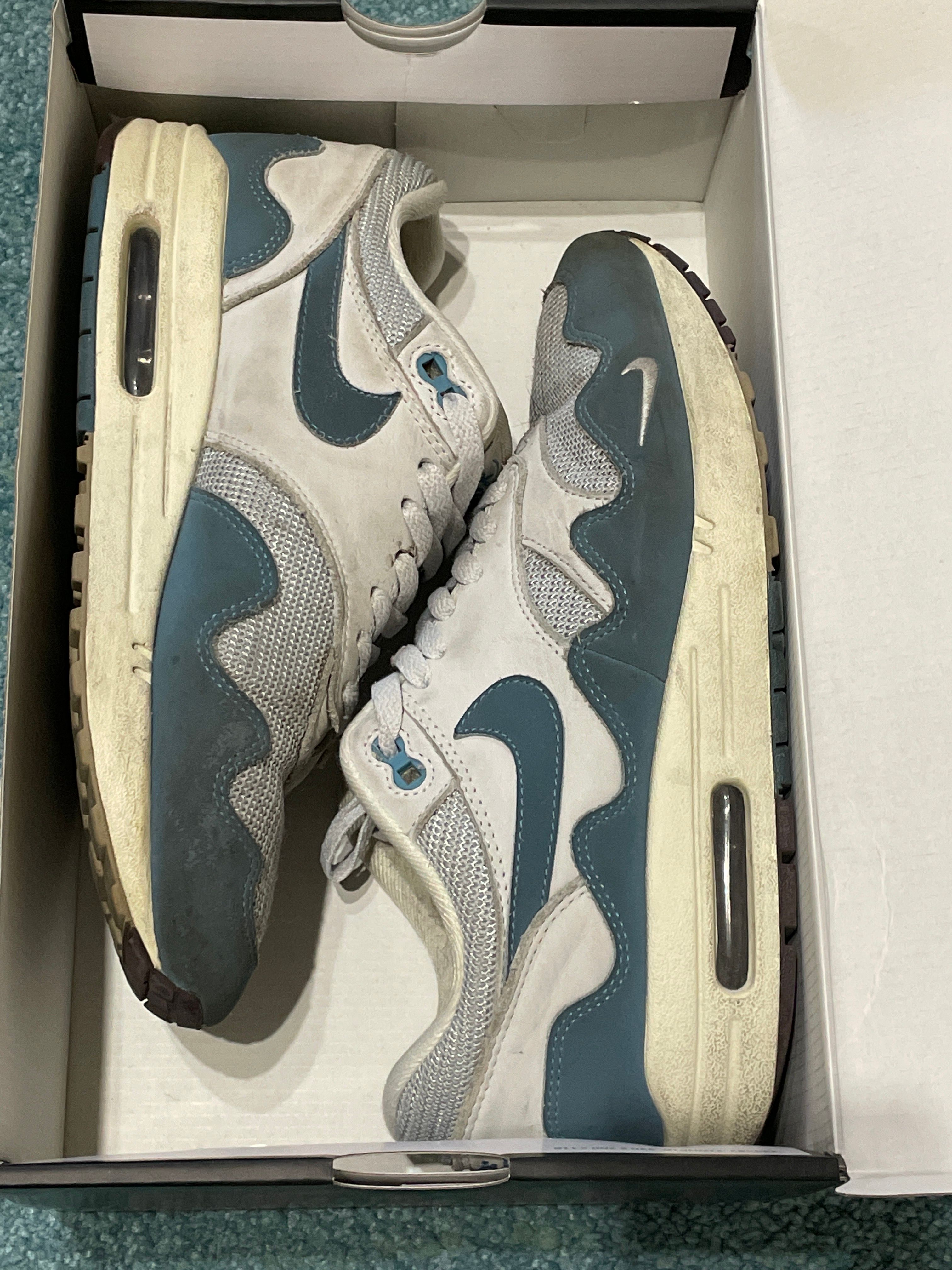 Patta × Nike Air Max 1 "Noise Aqua"