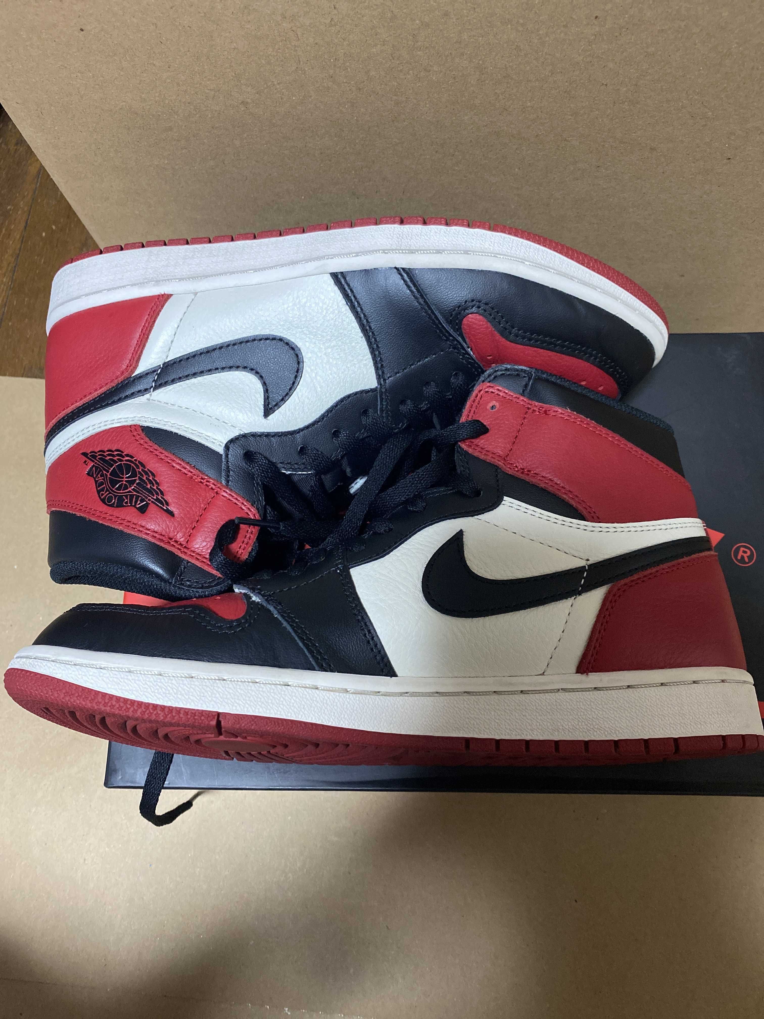Nike Air Jordan 1 Retro High OG "Bred Toe"
