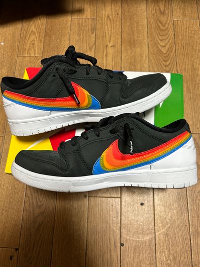 Polaroid × Nike SB Dunk Low Pro QS "Black/White"