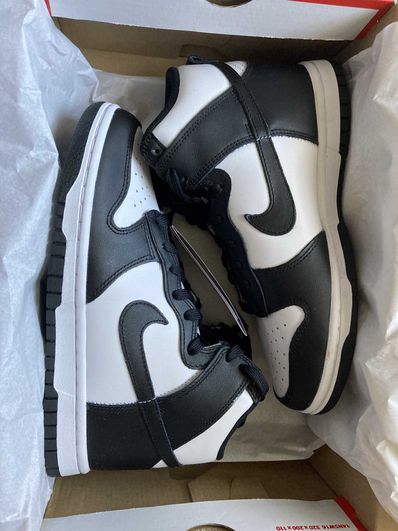 Nike Women's Dunk High "Black and White"