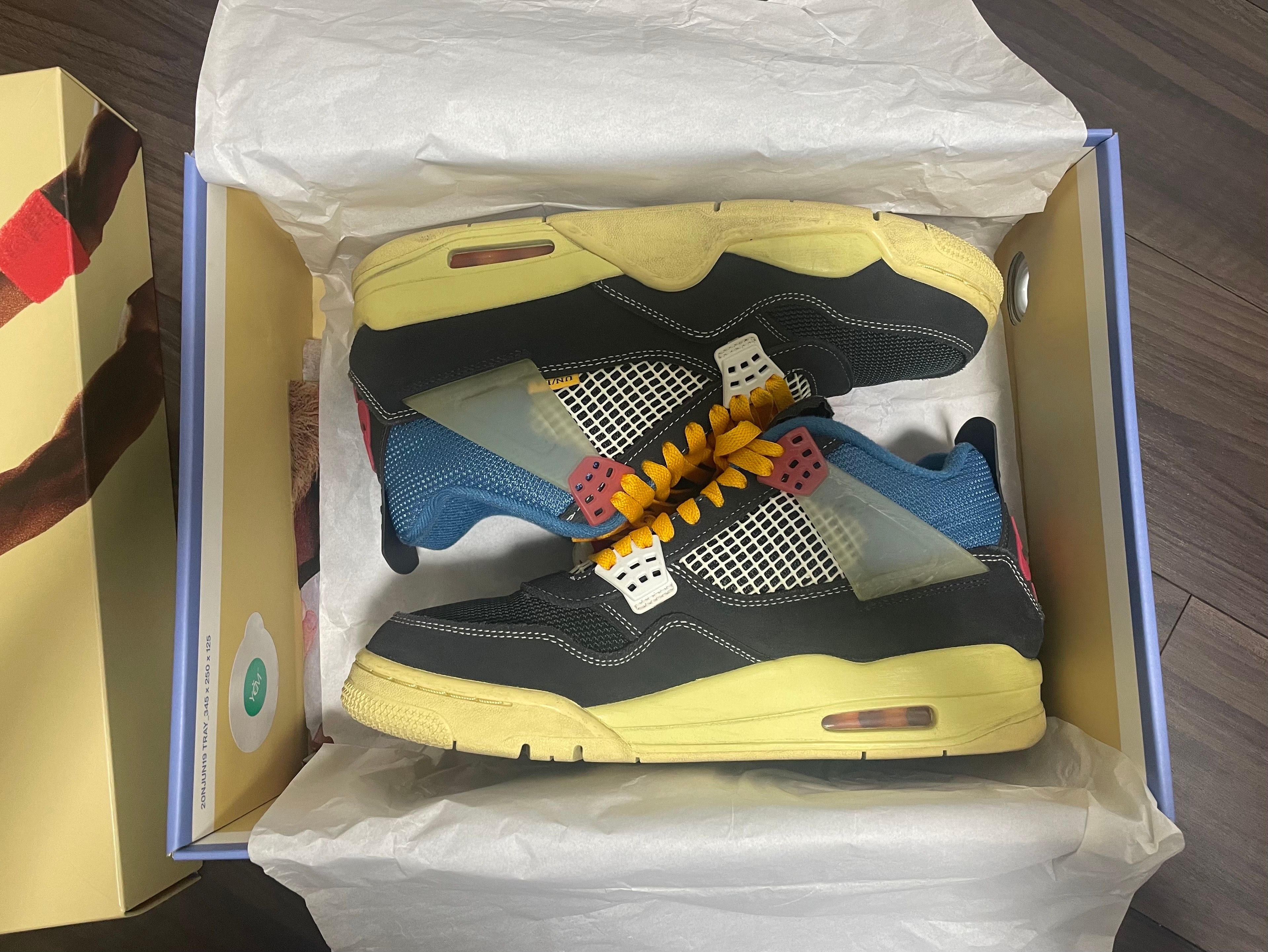 UNION × NIKE AIR JORDAN 4 "OFF NOIR"