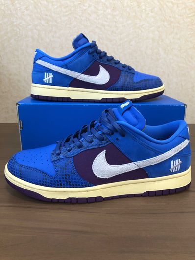 UNDEFEATED × Nike Dunk Low SP "Royal"