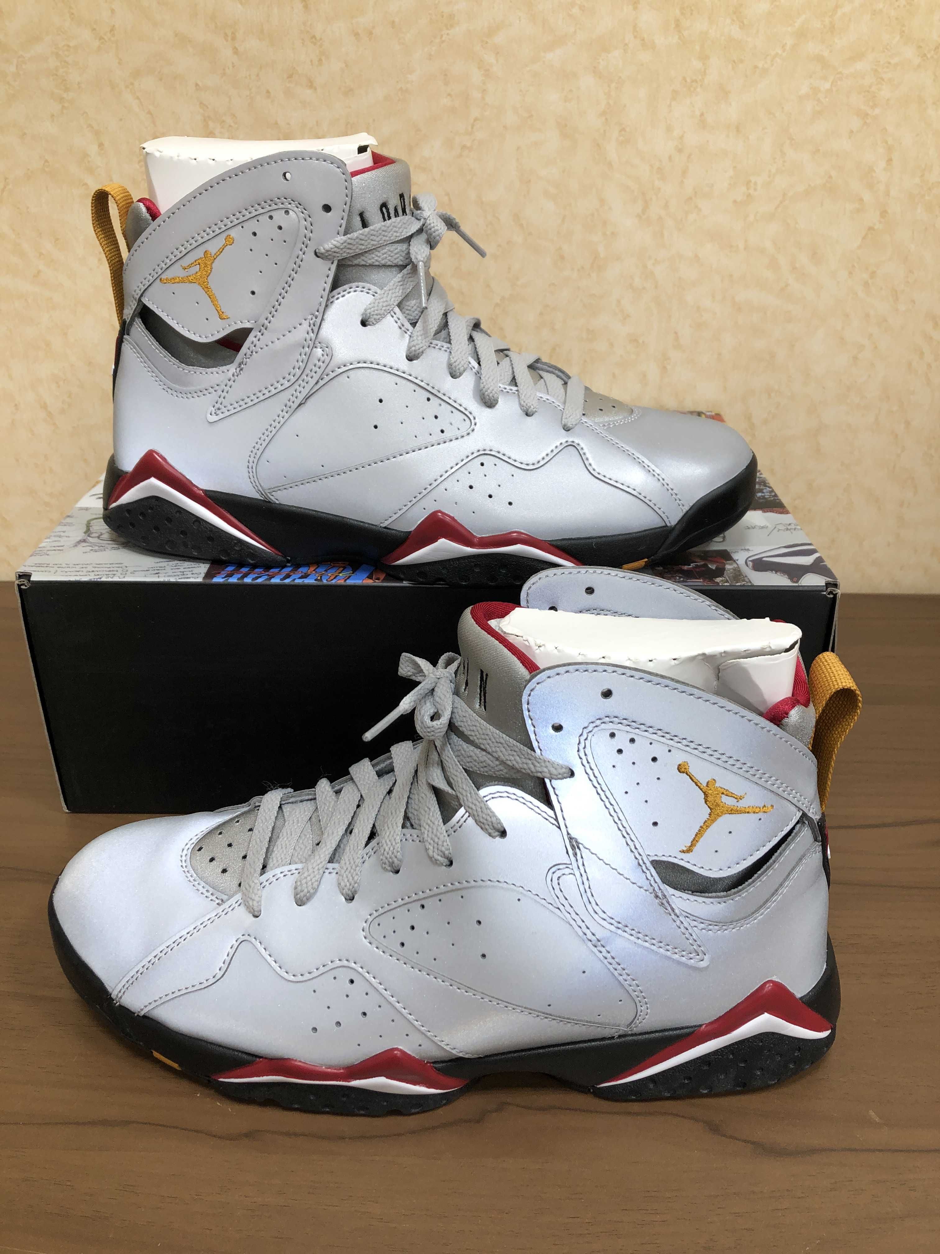 NIKE AIR JORDAN 7 REFLECTIVE CARDINAL