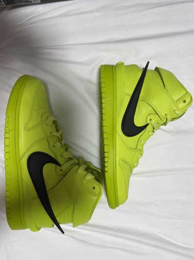 AMBUSH × NIKE DUNK HIGH "FLASH LIME"