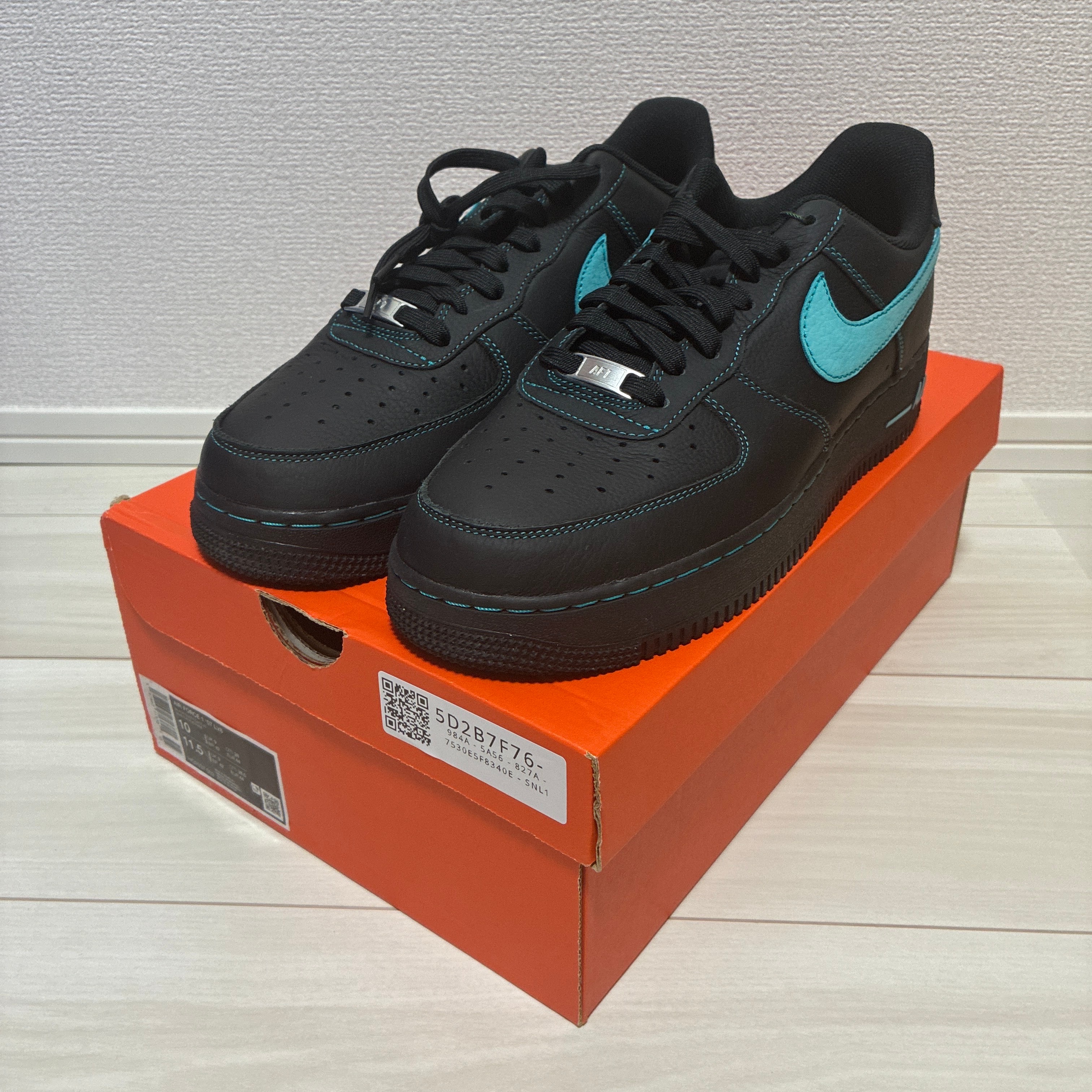 Nike Air Force 1 Low "Black Tiffany"