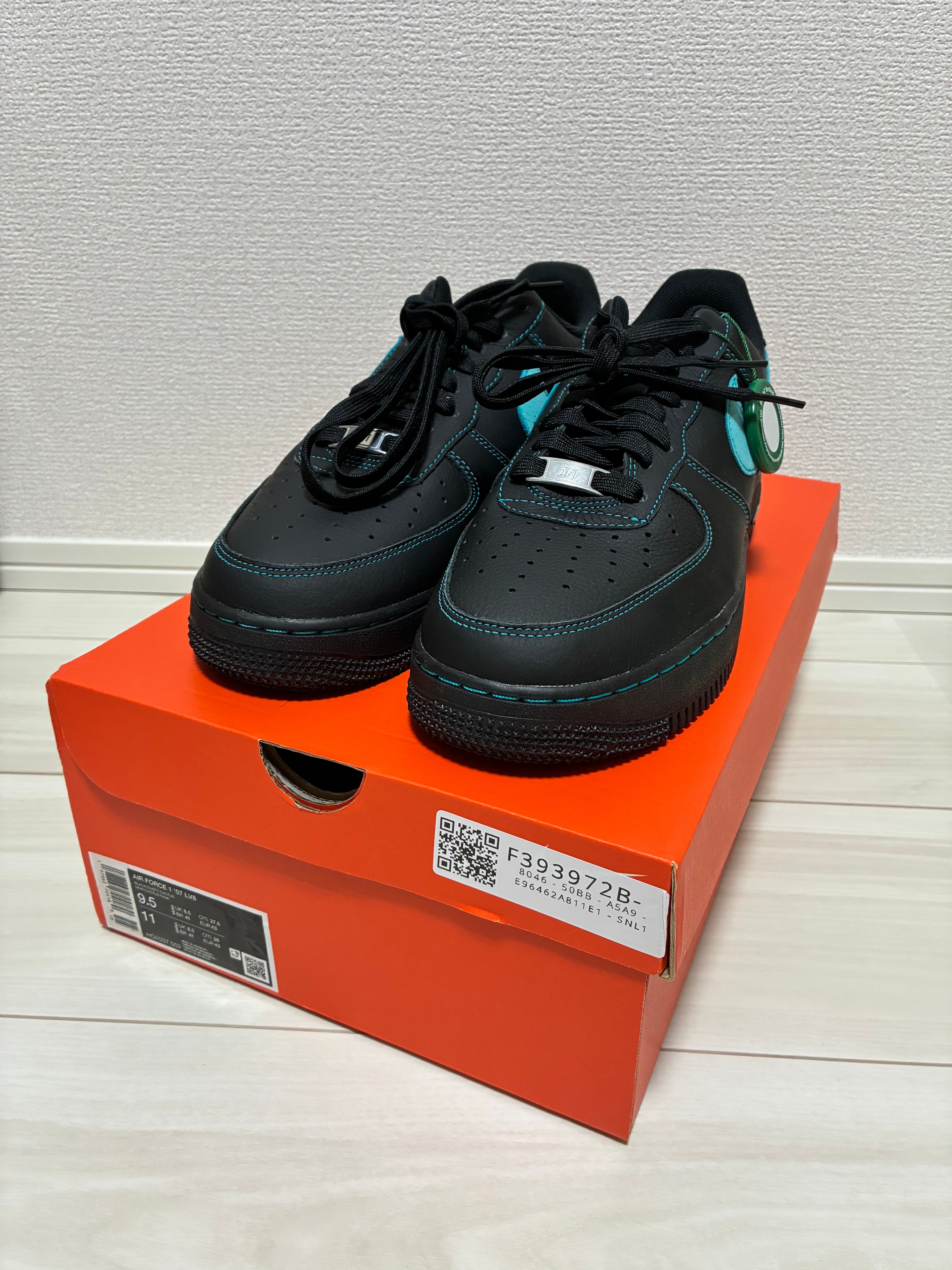 Nike Air Force 1 Low "Black Tiffany"