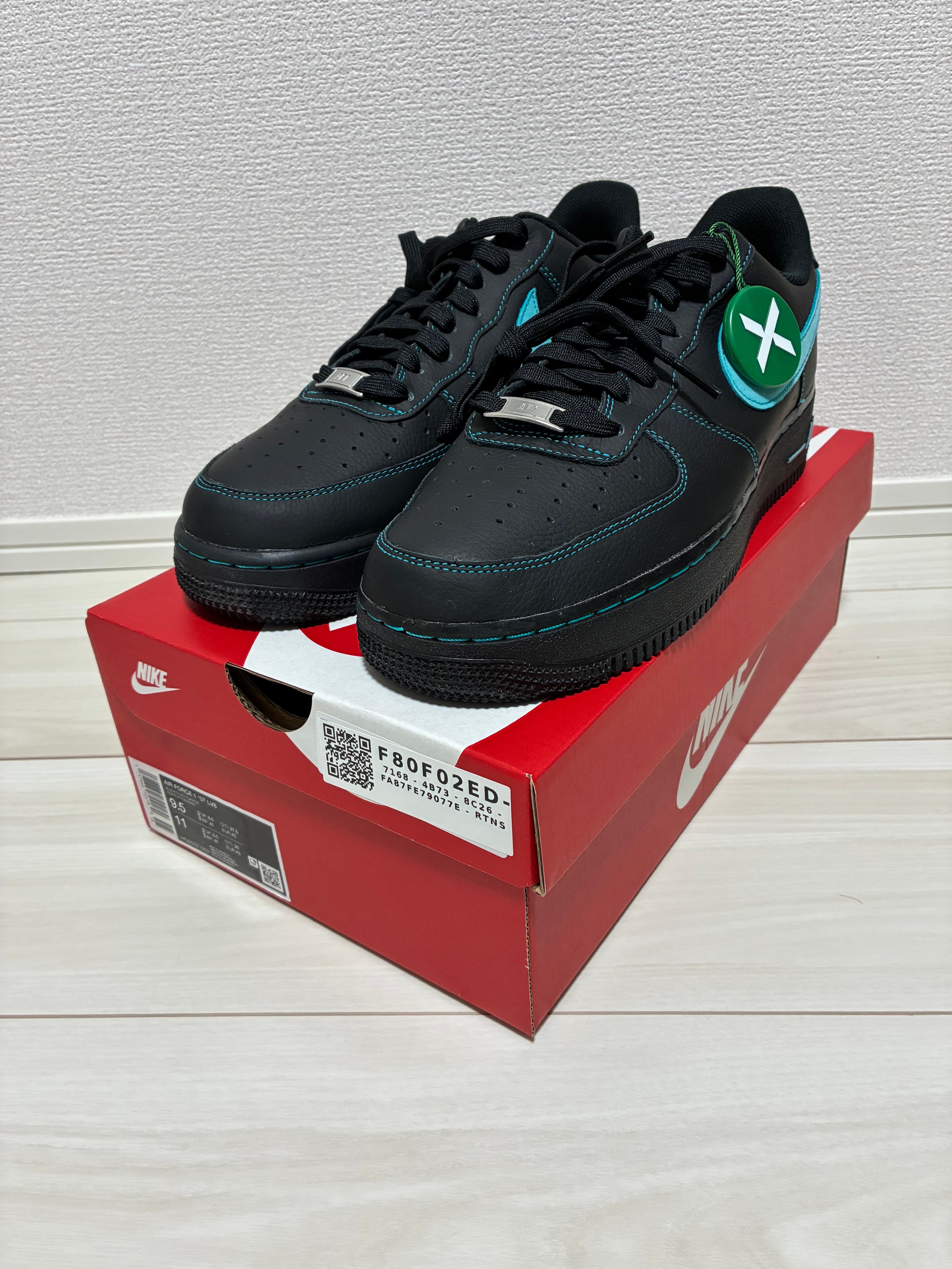 Nike Air Force 1 Low "Black Tiffany"