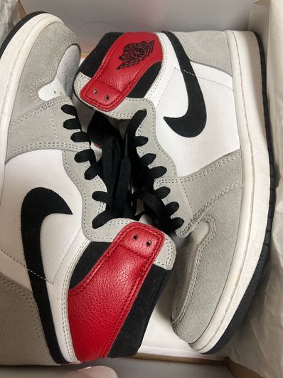 Nike Air Jordan 1 High OG "White/Black/Light Smoke Grey"