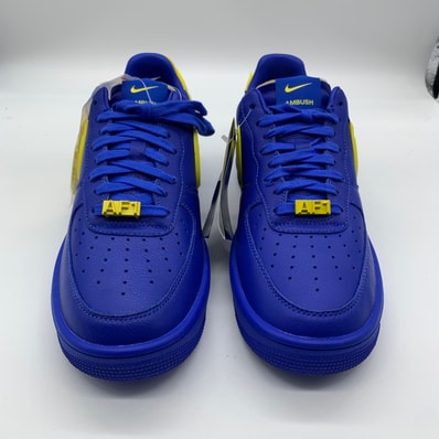 AMBUSH × Nike Air Force 1 Low "Game Royal and Vivid Sulfur"