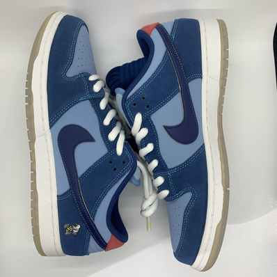 Why So Sad? × Nike SB Dunk Low "Coastal Blue/Speed Yellow-University Red"