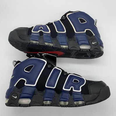 Nike Air More Uptempo '96 "Black and University Red"