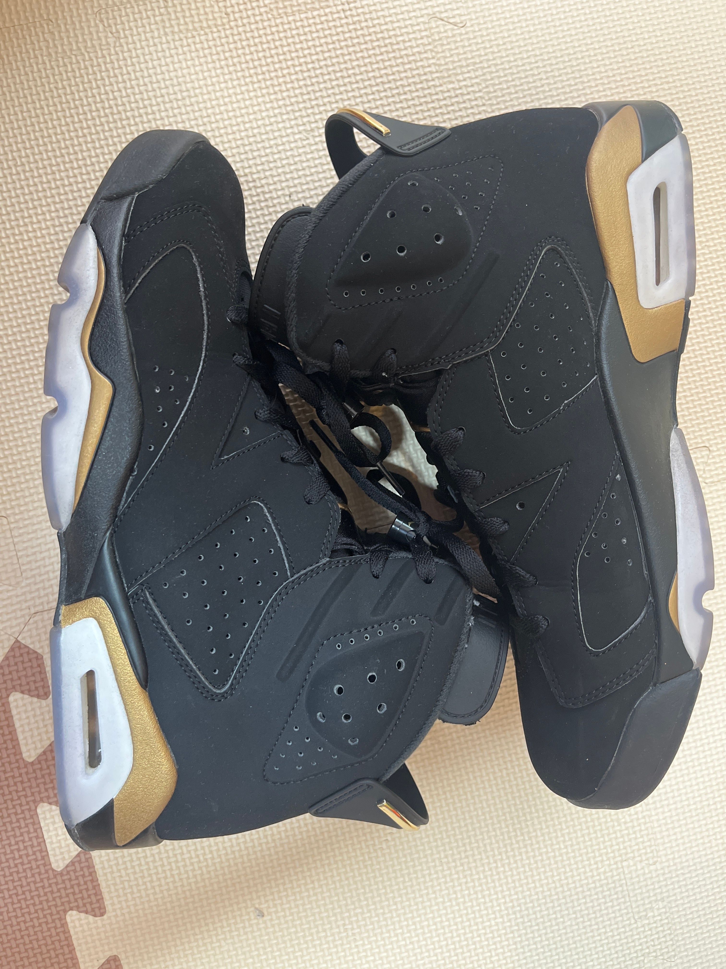 Nike Air Jordan 6 DMP "Black/Metallic Gold" (2020)  