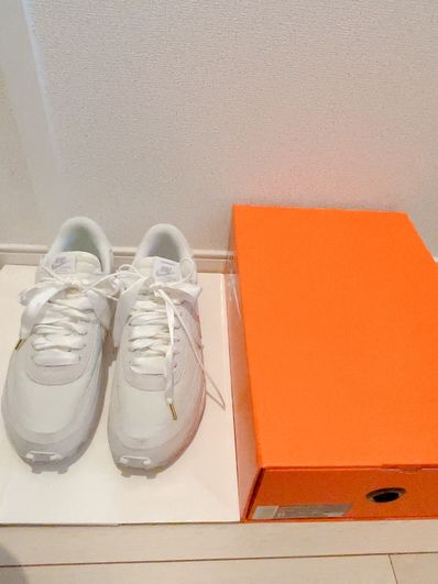 sacai × Nike LDV Waffle "Triple White"