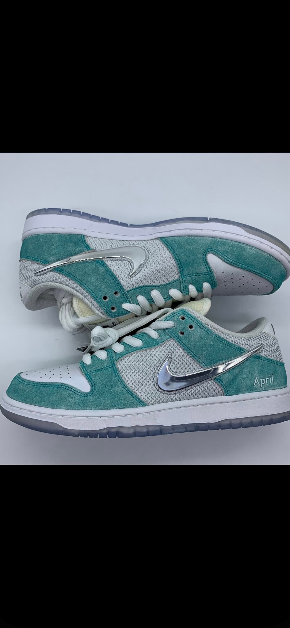 APRIL SKATEBOARDS × Nike SB Dunk Low Pro QS "White and Multi-Color"