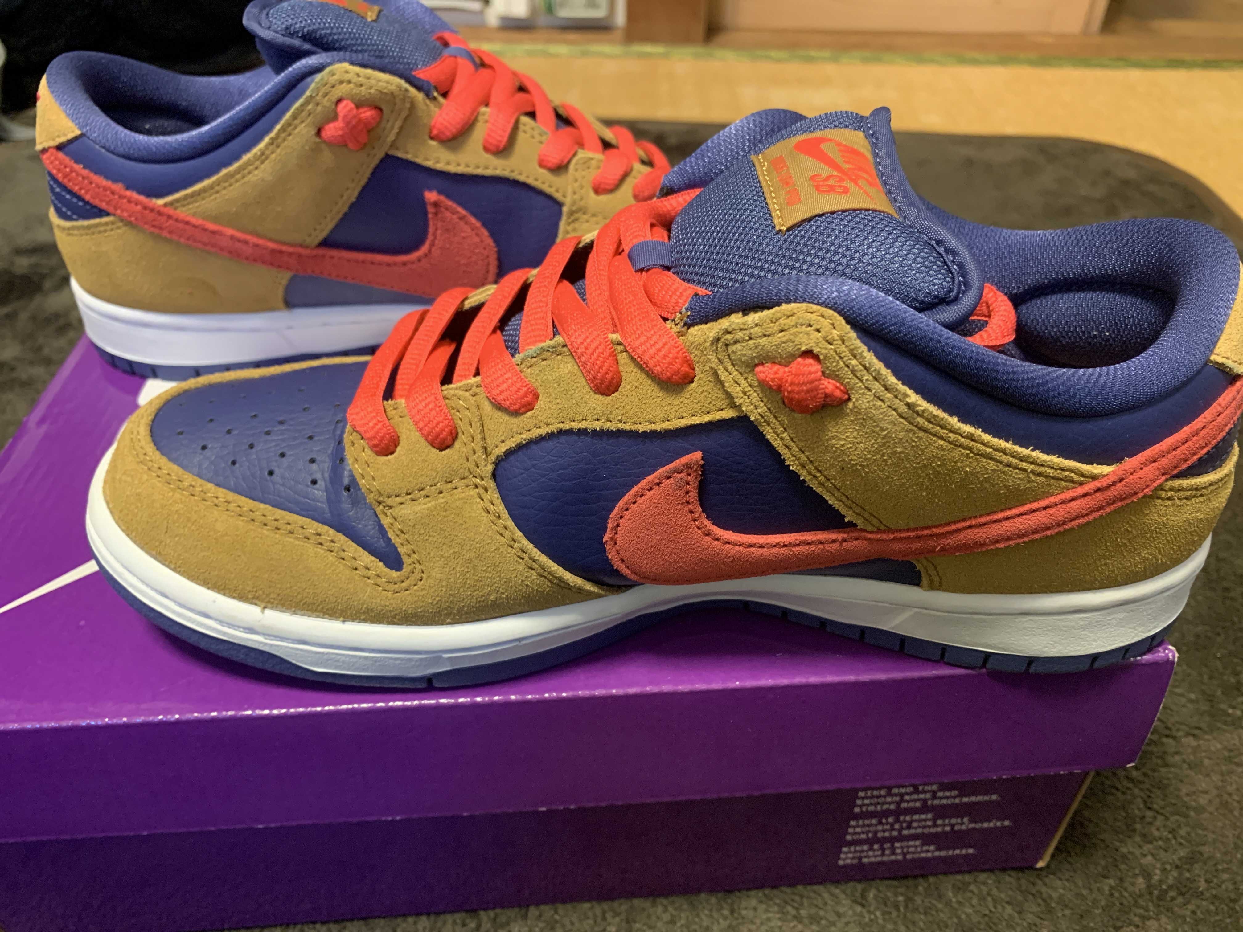 Nike SB Dunk Low Pro "Wheat and Purple"