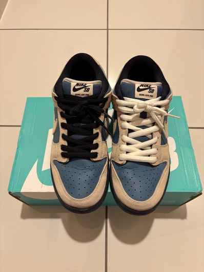 Nike SB Dunk Low Pro "Light Cream/Thunder Storm"