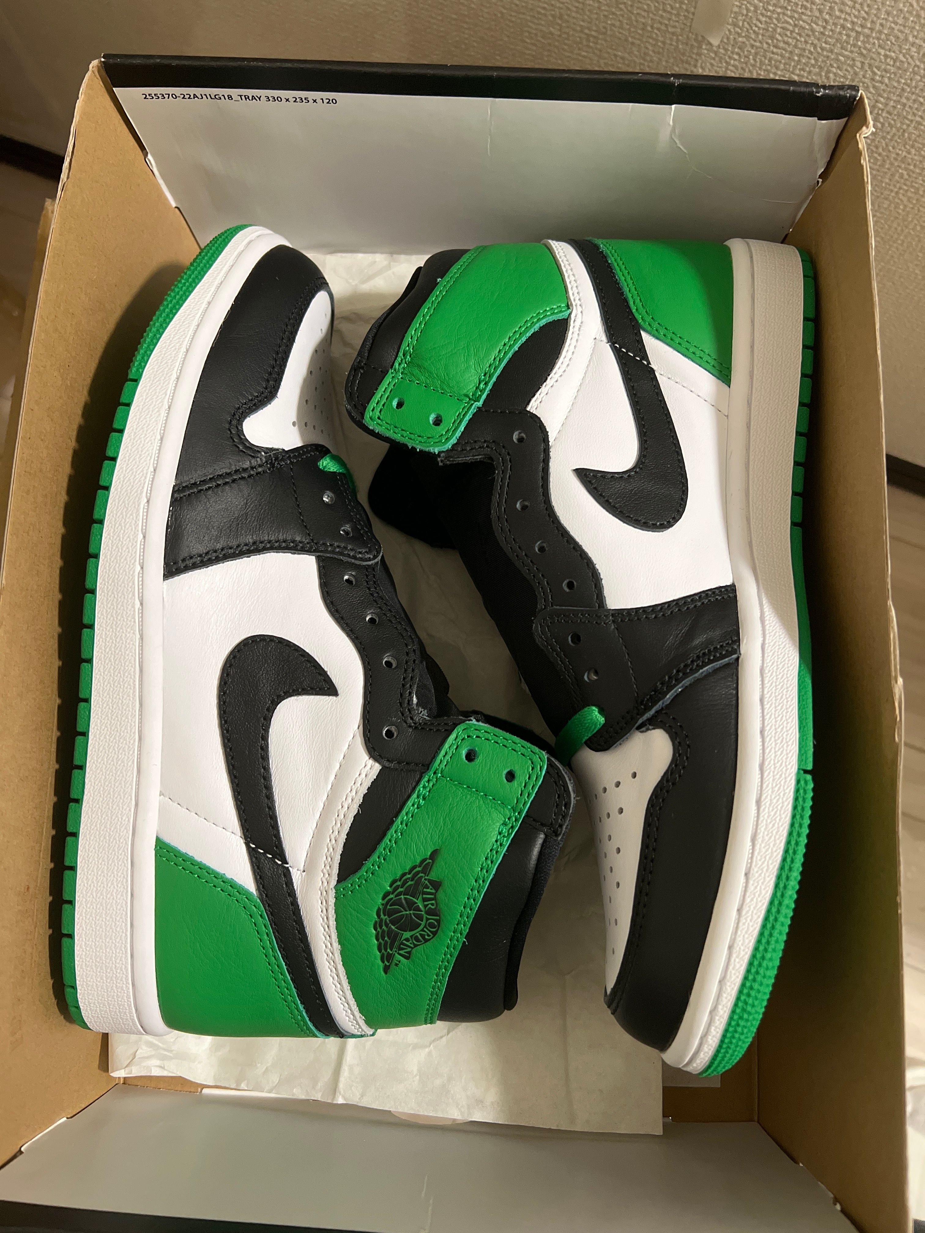 Nike Air Jordan 1 Retro High OG "Celtics/Black and Lucky Green" (2023)