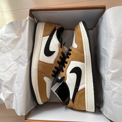 Nike Air Jordan 1 Low OG "Rookie of the Year/Sail and Golden Harvest"