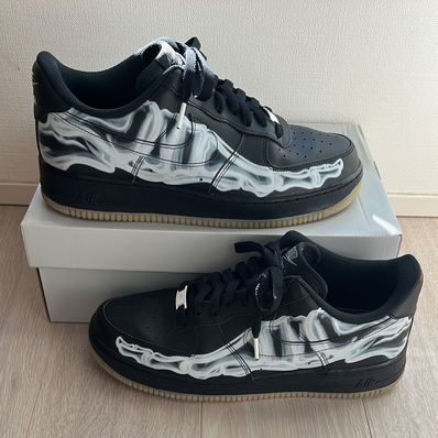 Nike Air Force 1 Low "Black Skeleton"