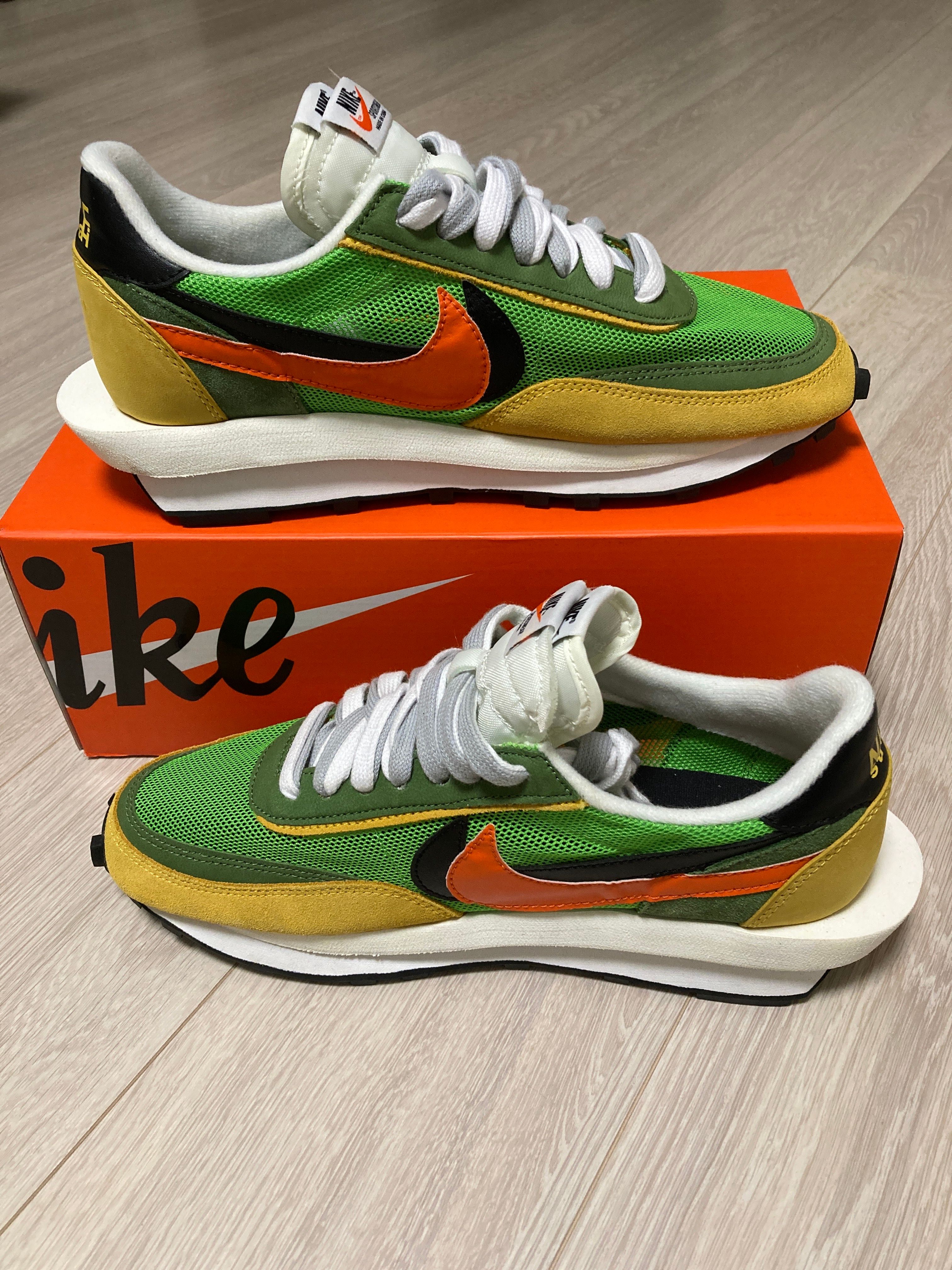 sacai × Nike LDV Waffle "Green"