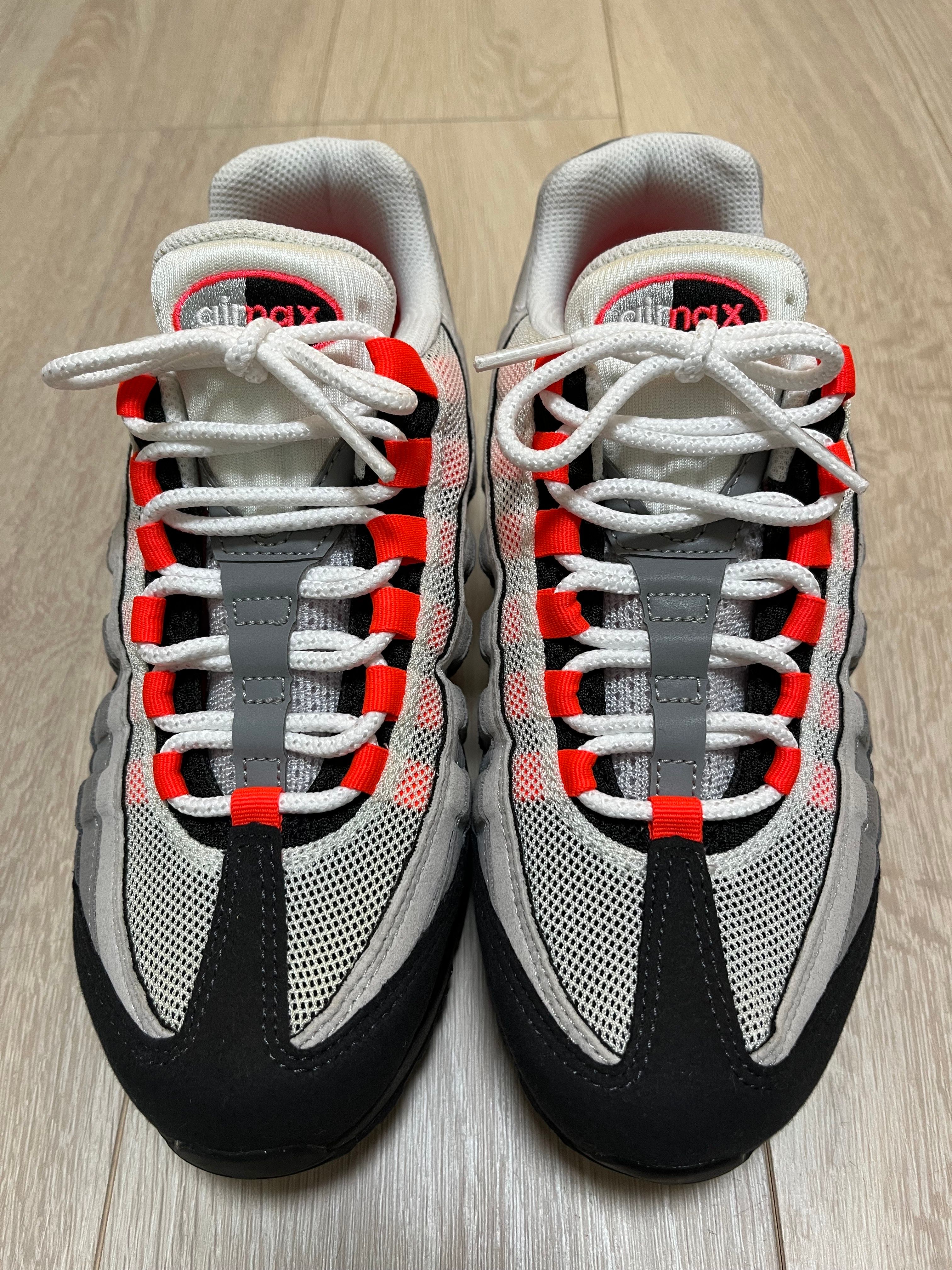 Nike Air Max 95 "White/Solar Red"