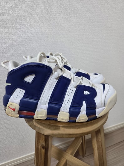 NIKE AIR MORE UPTEMPO 96 "WHITE/DEEP ROYAL BLUE"