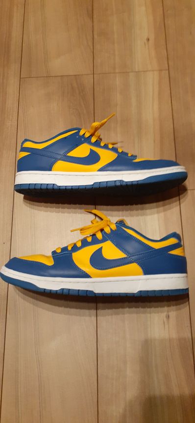 Nike Dunk Low "Blue Jay and University Gold"