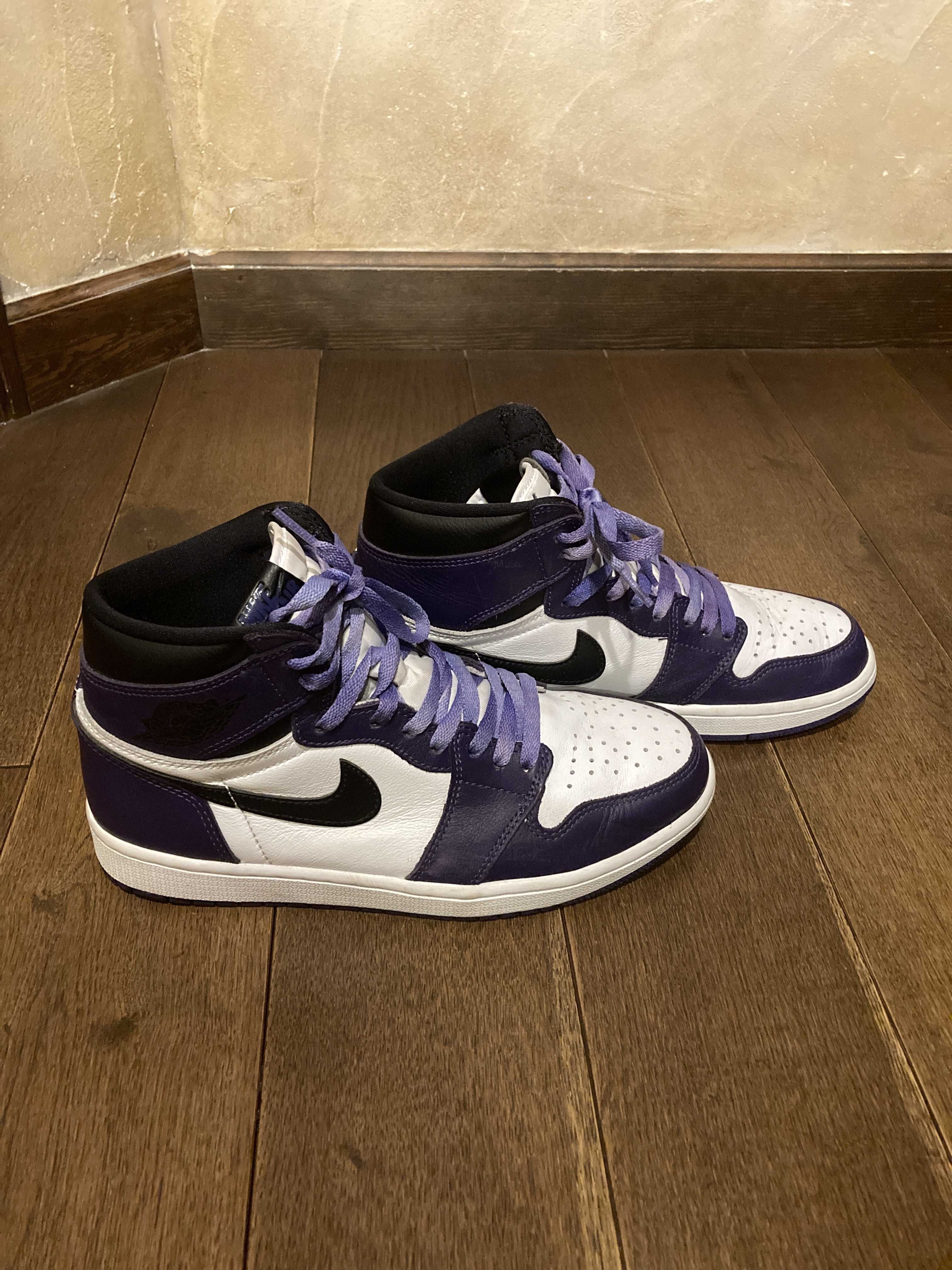Nike Air Jordan 1 Retro High OG "Court Purple White/Black" (2020)