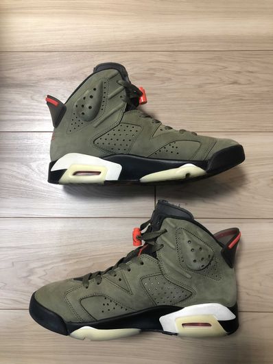 Travis Scott × Nike Air Jordan 6 Retro "Medium Olive"