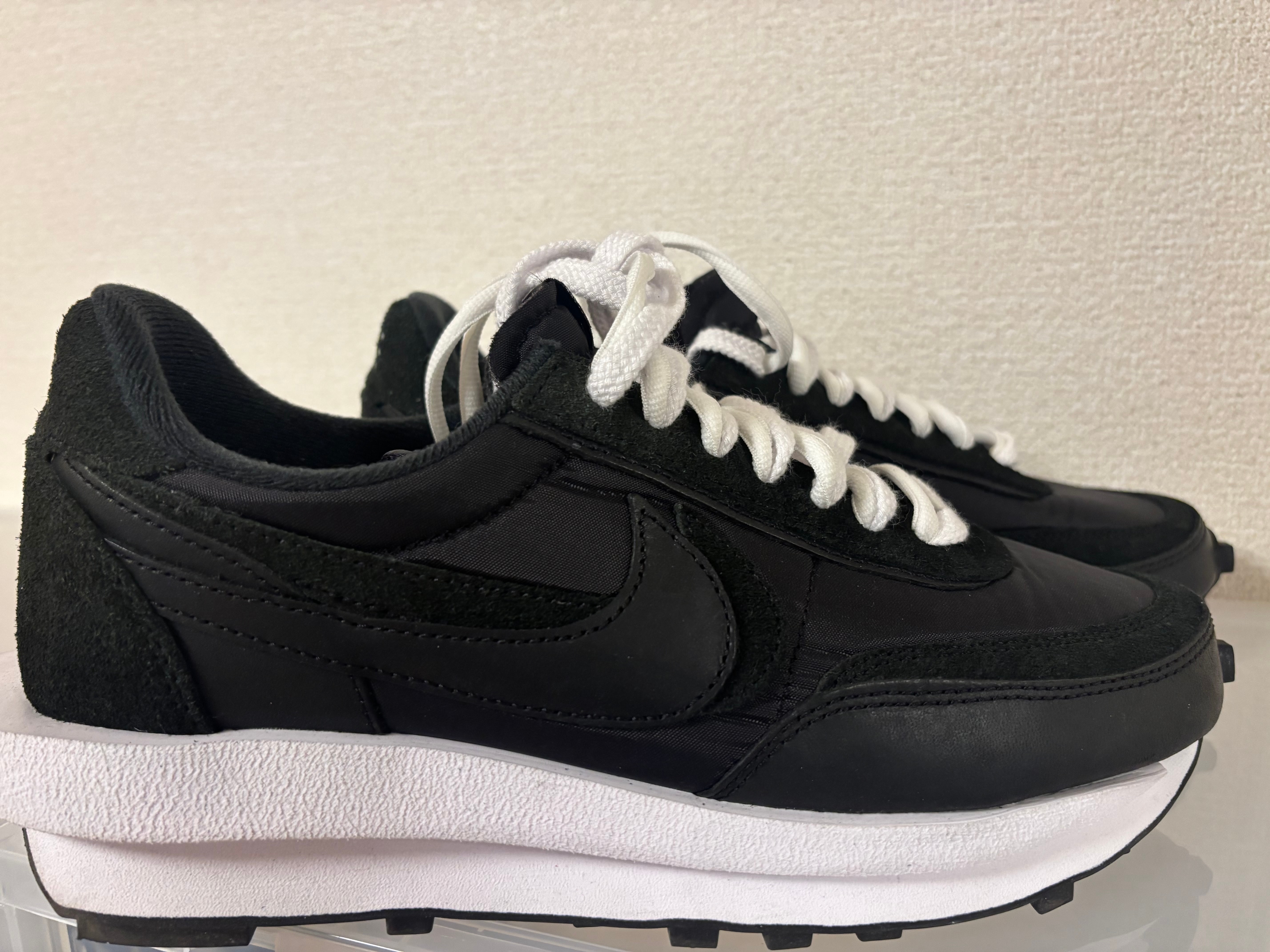 sacai × Nike LDV Waffle "Triple Black"