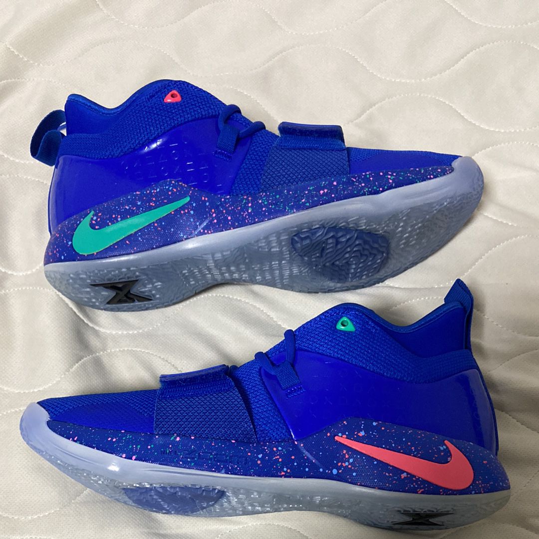 Playstation×Nike PG2.5 プレステバッシュ青/ポールジョージ NIKE】PG 2.5 EPのレーサーブルーが出たよ。ホワイトとの