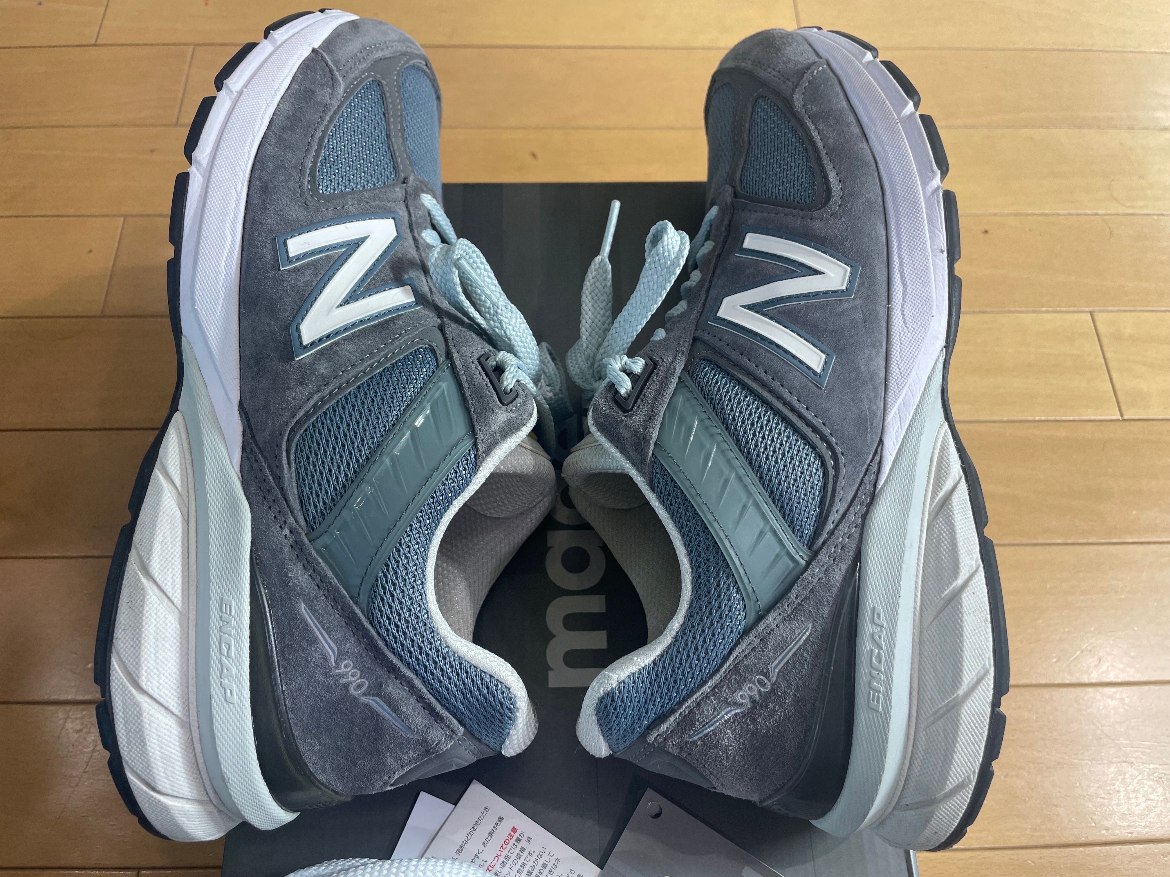 SSZ × Akio Hasegawa × New Balance 990V5 "Gray"