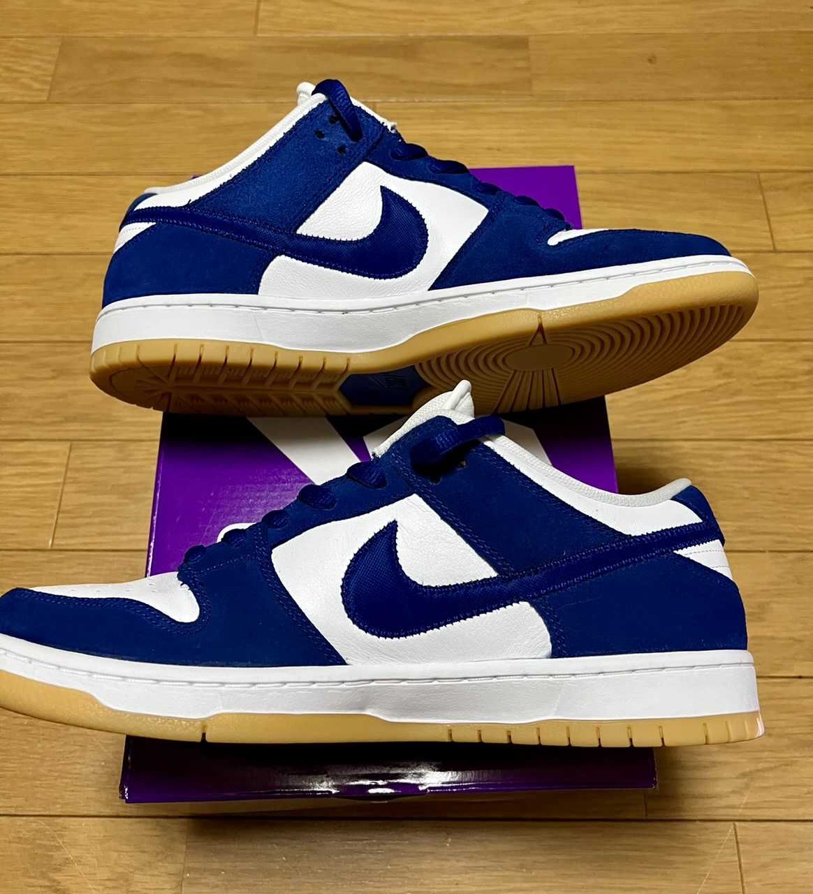 Nike SB Dunk Low "Los Angeles Dodgers/Deep Royal Blue"