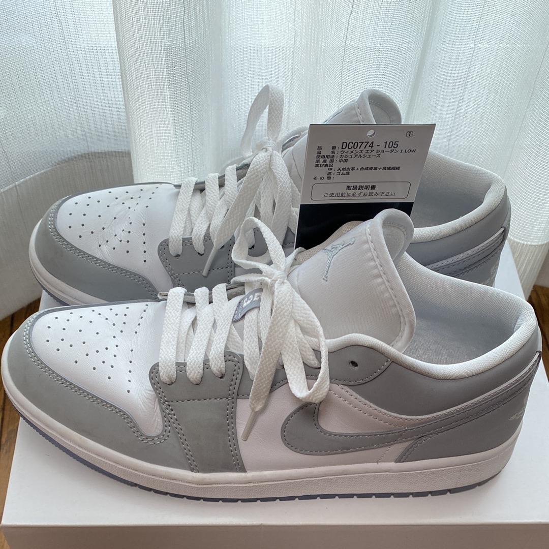 Nike Women's Air Jordan 1 Low "Wolf Grey"