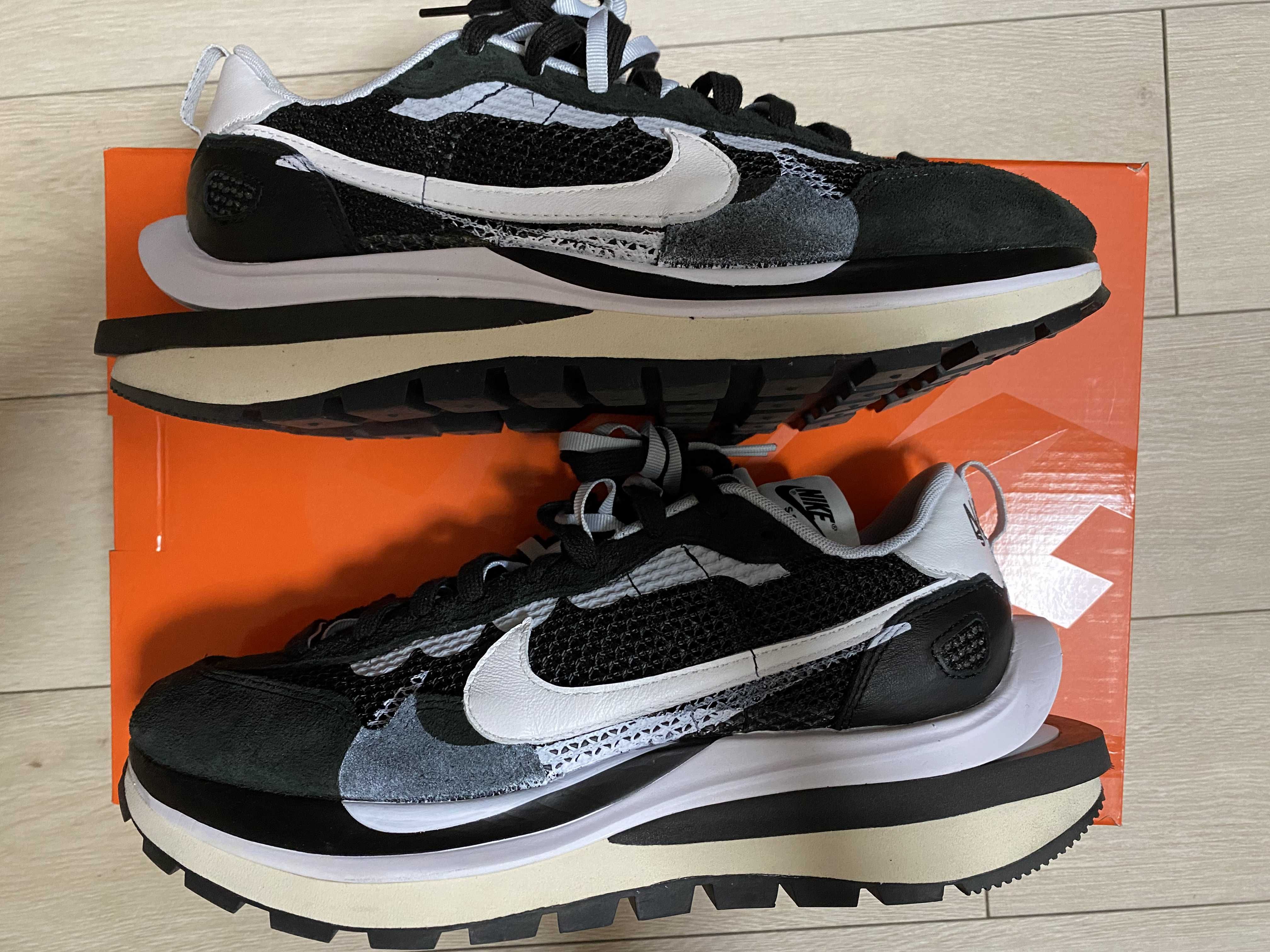 sacai × Nike Vapor Waffle "Black and White"