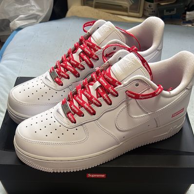 Supreme × Nike Air Force 1 Low "White"