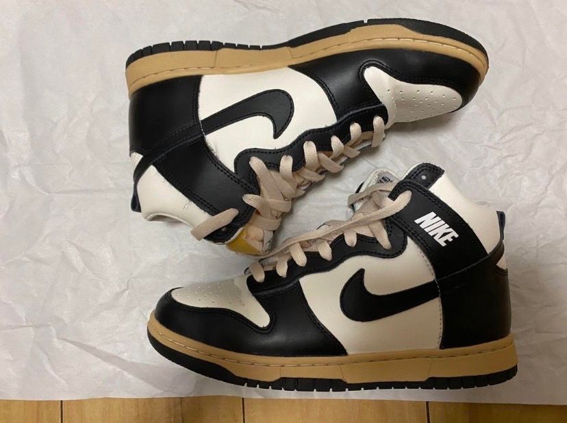 Nike Women's Dunk High "Black and Sail"