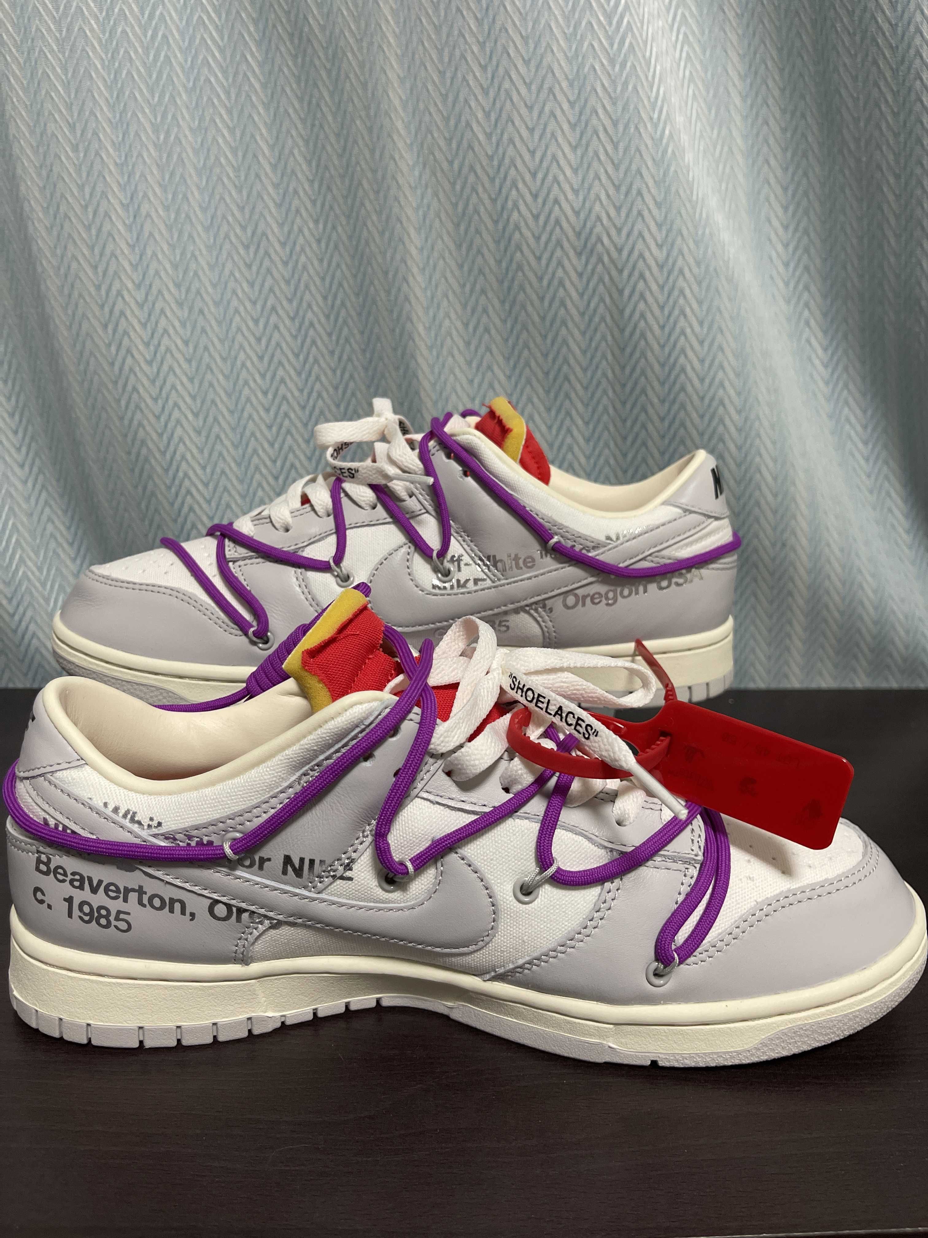 Off-White × Nike Dunk Low 1 of 50 "Lot.45"