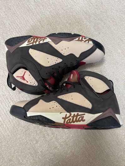 Patta × Nike Air Jordan 7 OG "Brown"