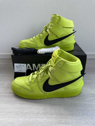 AMBUSH × NIKE DUNK HIGH "FLASH LIME"
