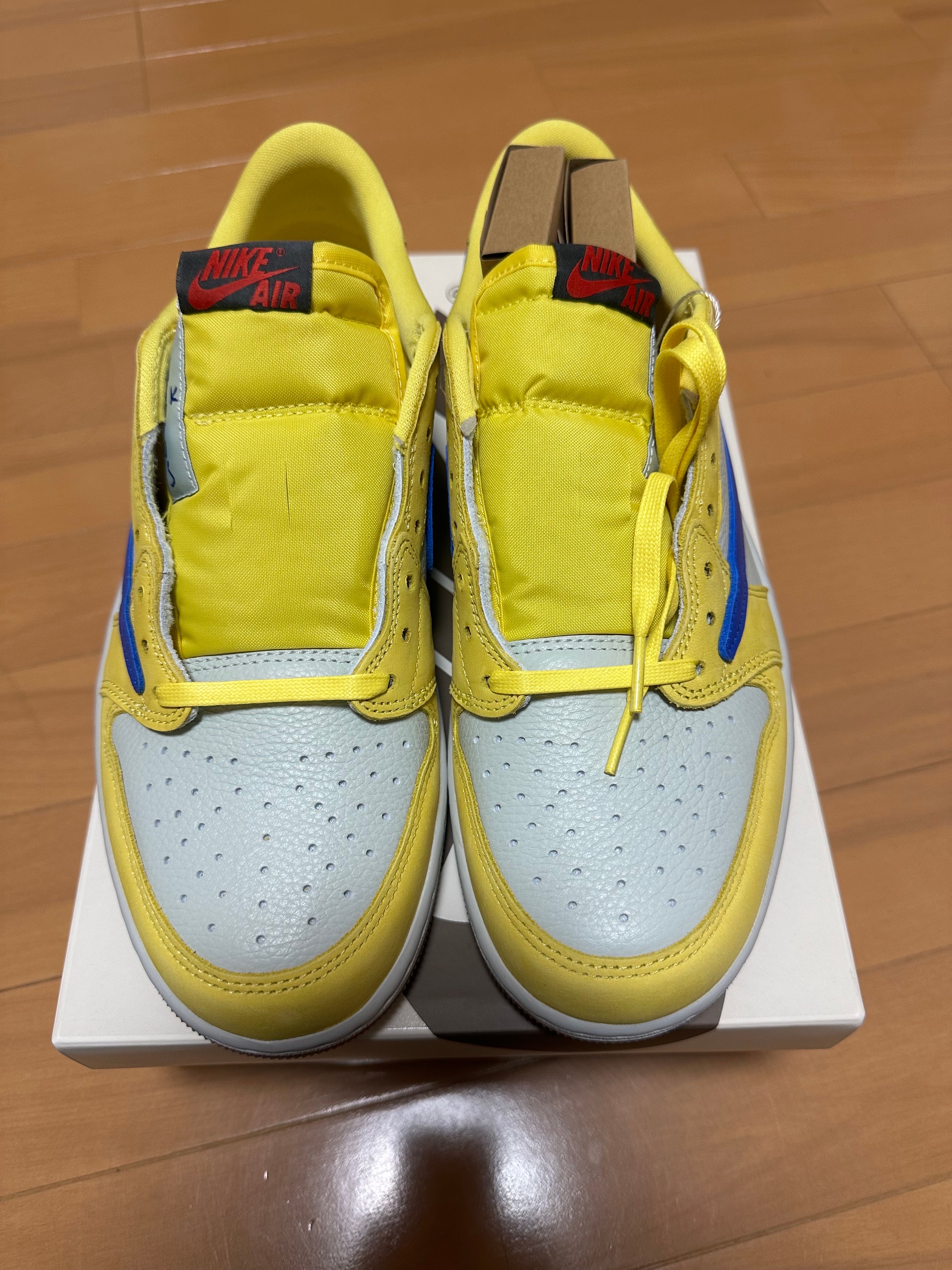 Travis Scott × Nike Women's Air Jordan 1 Retro Low OG "Canary"