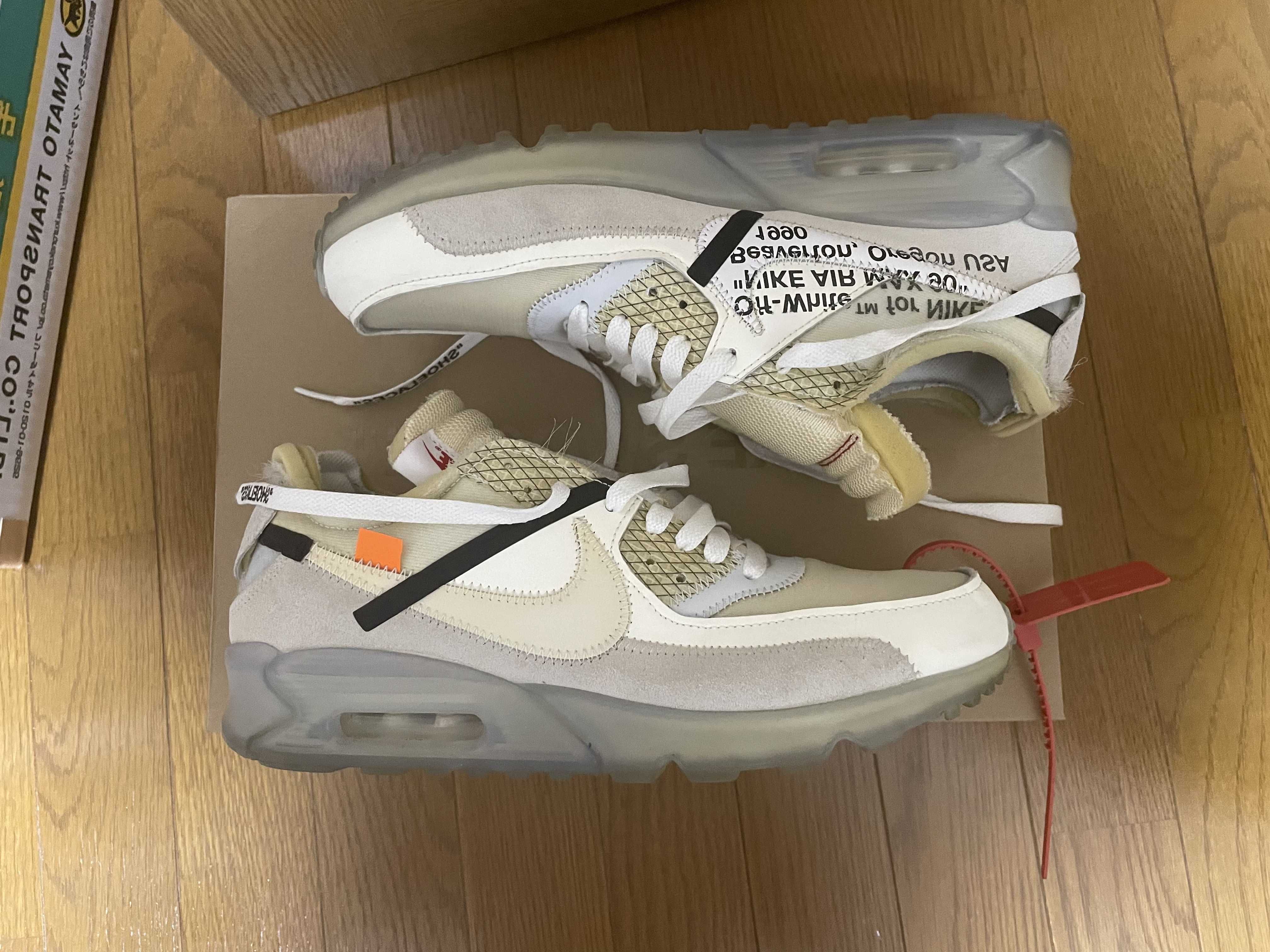 Off-White × Nike Air Max 90 "The 10/Sail"