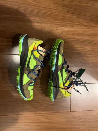 Off-White × Nike Women's Air Zoom Terra Kiger 5 "Green"