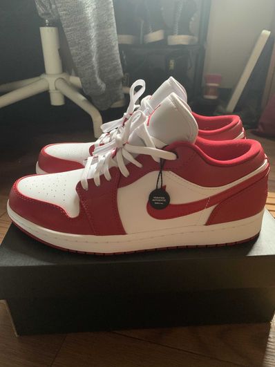 Nike Air Jordan 1 Low "Gym Red/White"