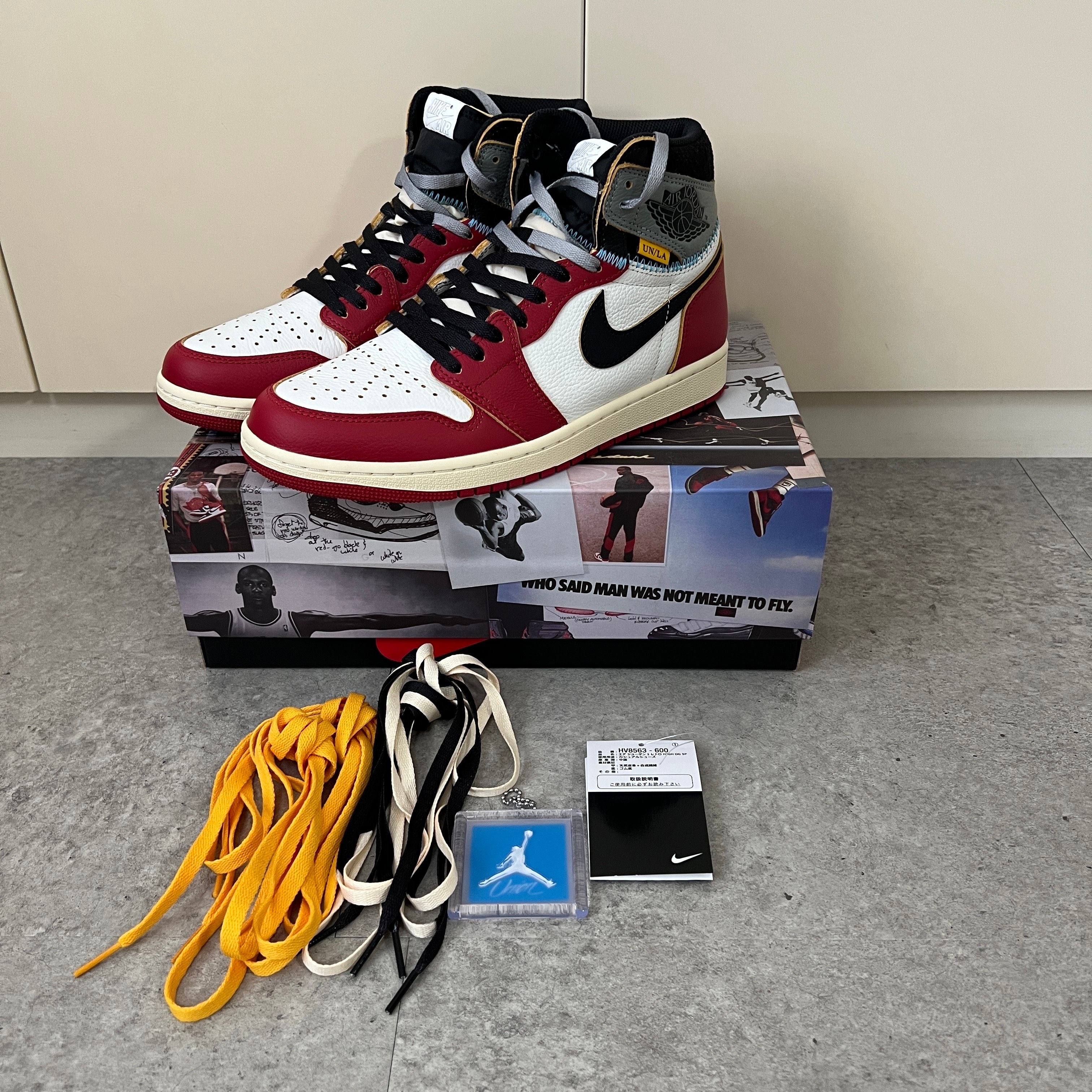 UNION × Nike Air Jordan 1 Retro High OG "Chicago/Shadow"