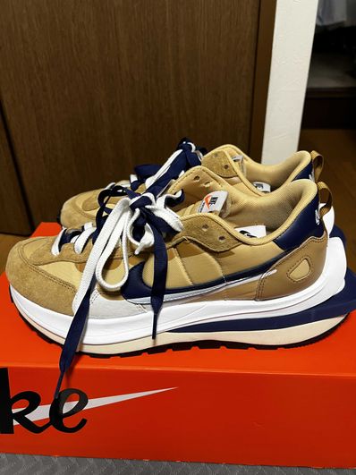 Sacai × Nike Vapor Waffle "Sesame And Blue Void"