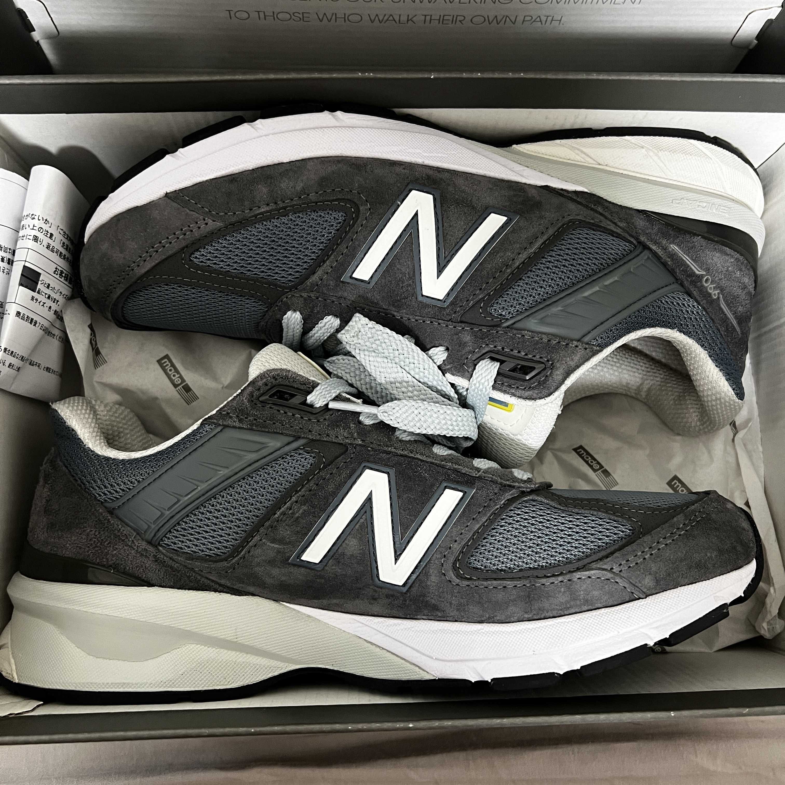 SSZ × Akio Hasegawa × New Balance 990V5 "Gray"