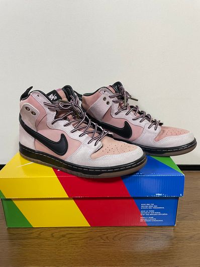 KCDC Brooklyn Skateshop × Nike SB Dunk High "Pink/Black"
