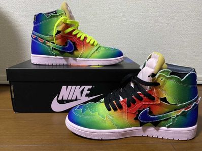 J Balvin × Nike Air Jordan 1 High OG "Rainbow"