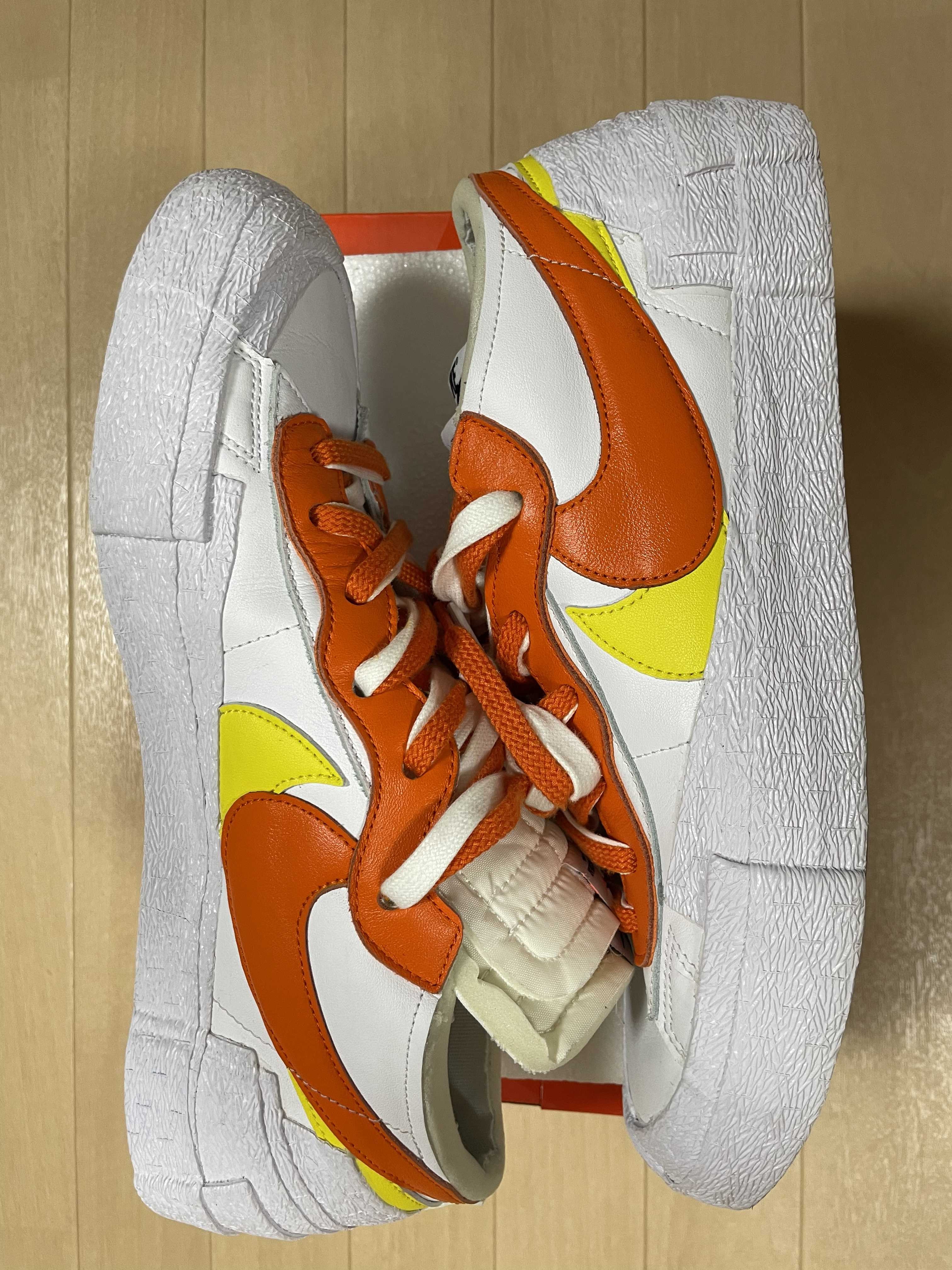 SACAI × NIKE BLAZER LOW "MAGMA ORANGE"